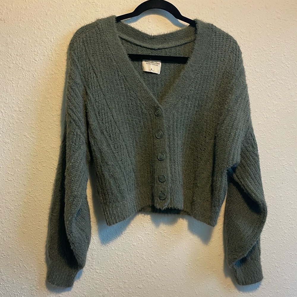 Abercrombie & Fitch Button Down Cardigan Sweater